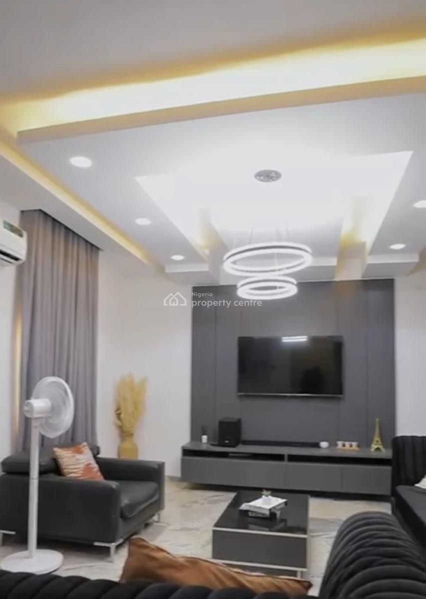 Furnished 3 Bedroom Duplex with Bq, By Cedar Crest, Apo, Abuja, Semi-detached Duplex for Rent