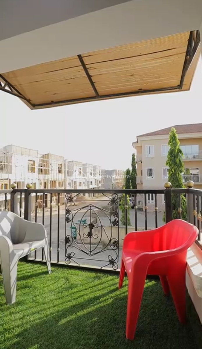 Furnished 3 Bedroom Duplex with Bq, By Cedar Crest, Apo, Abuja, Semi-detached Duplex for Rent