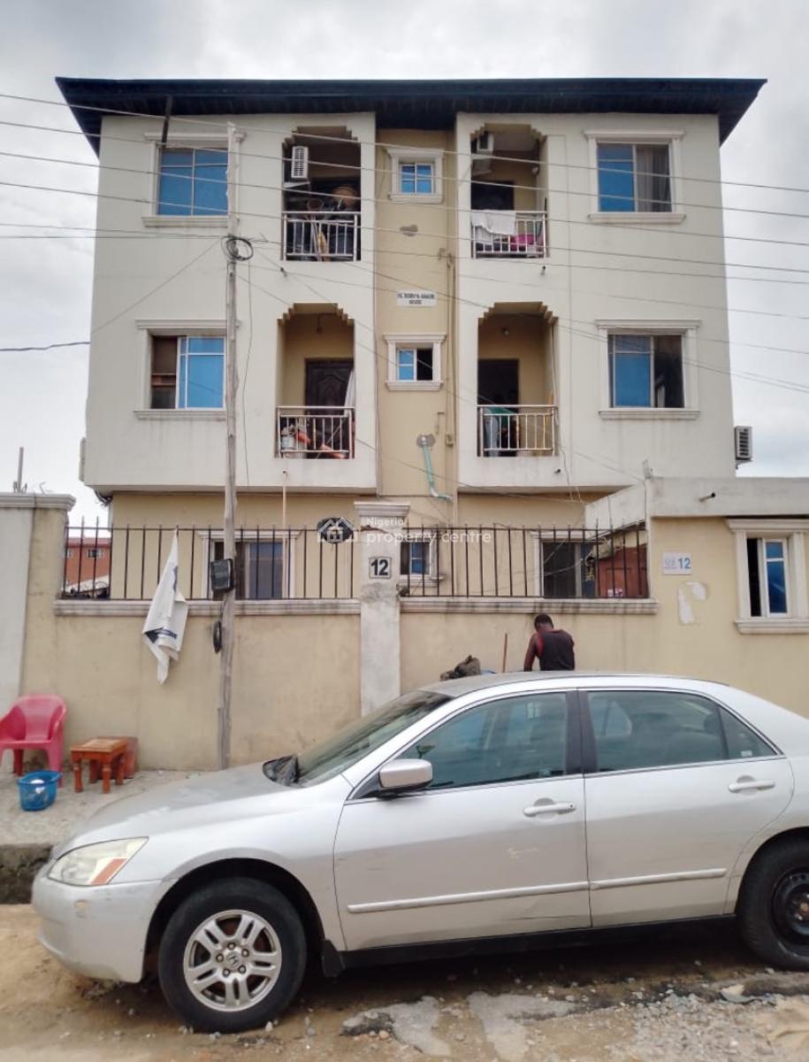 Up Floor Self Contain Room with Kitchen Cabinets and Personal Prepaid, Ledi Lak Road, Bariga, Shomolu, Lagos, Self Contain (single Rooms) for Rent