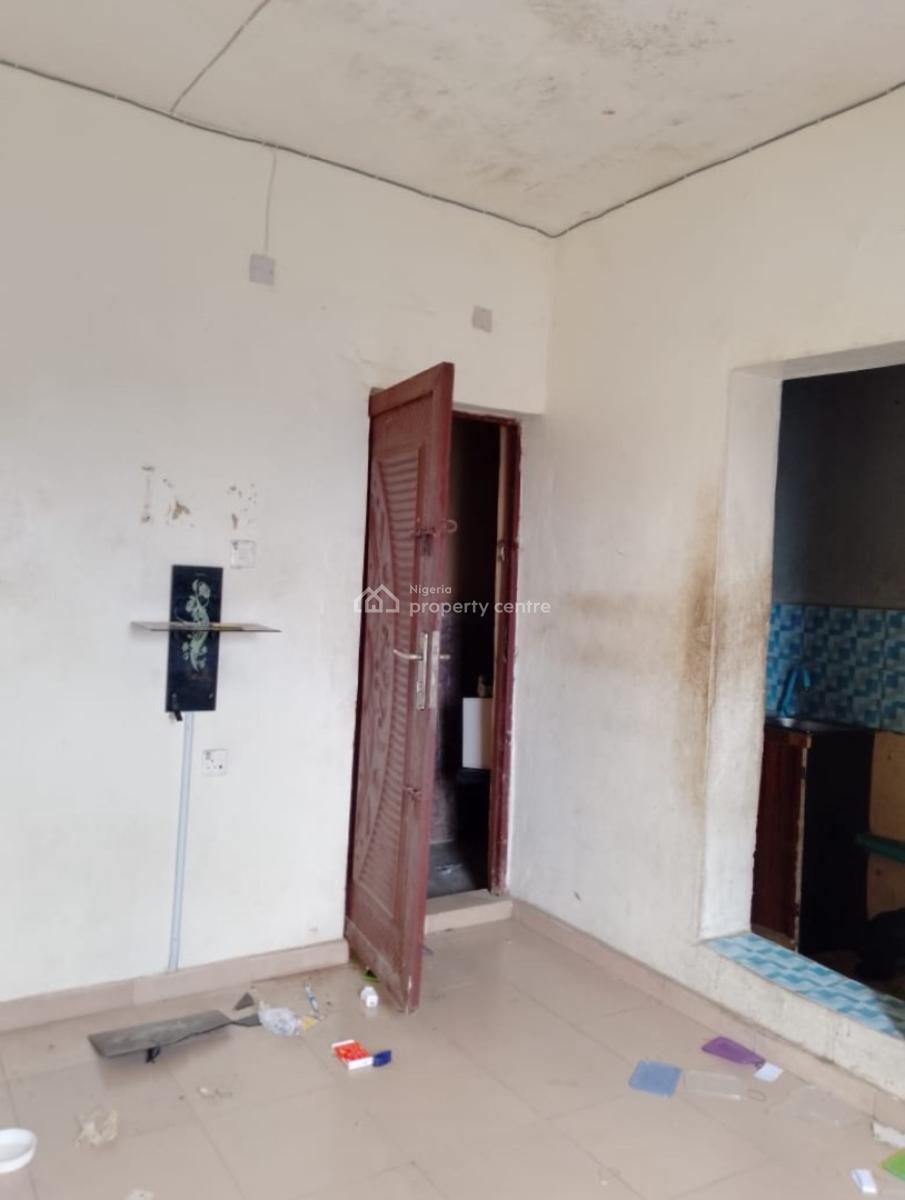 Up Floor Self Contain Room with Kitchen Cabinets and Personal Prepaid, Ledi Lak Road, Bariga, Shomolu, Lagos, Self Contain (single Rooms) for Rent