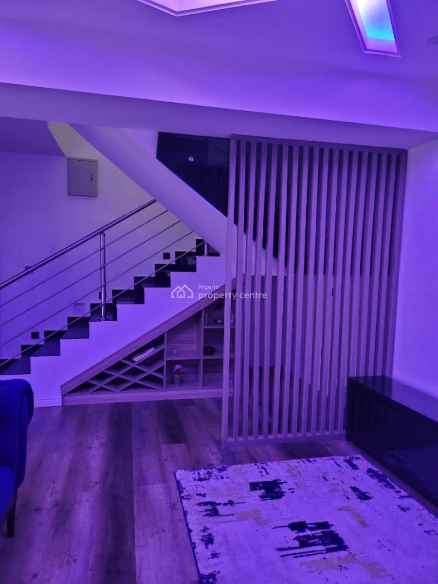 a Furnished 4-bedroom Terraced Duplex with 1bq, Peach Ville Estate, Behind Kings Court Estate, Dakibiyu, Abuja, Terraced Duplex for Rent