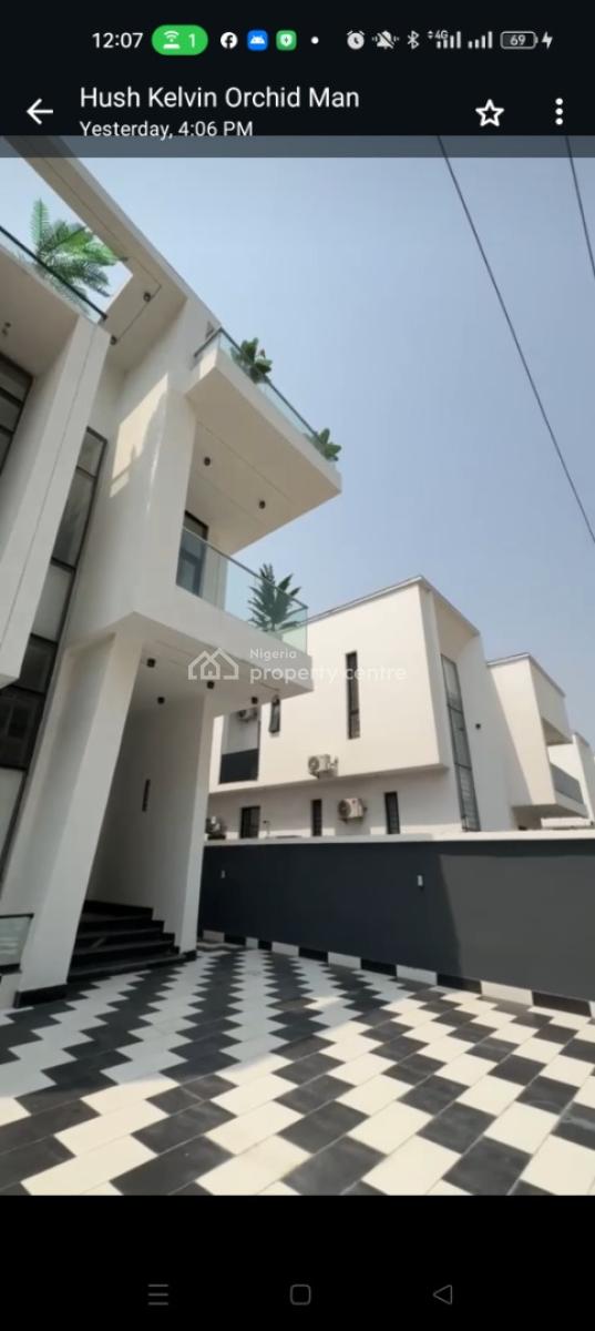5 Bedroom Fully Detach/swimming Pool, Chevron, Lekki, Lagos, Detached Duplex for Sale