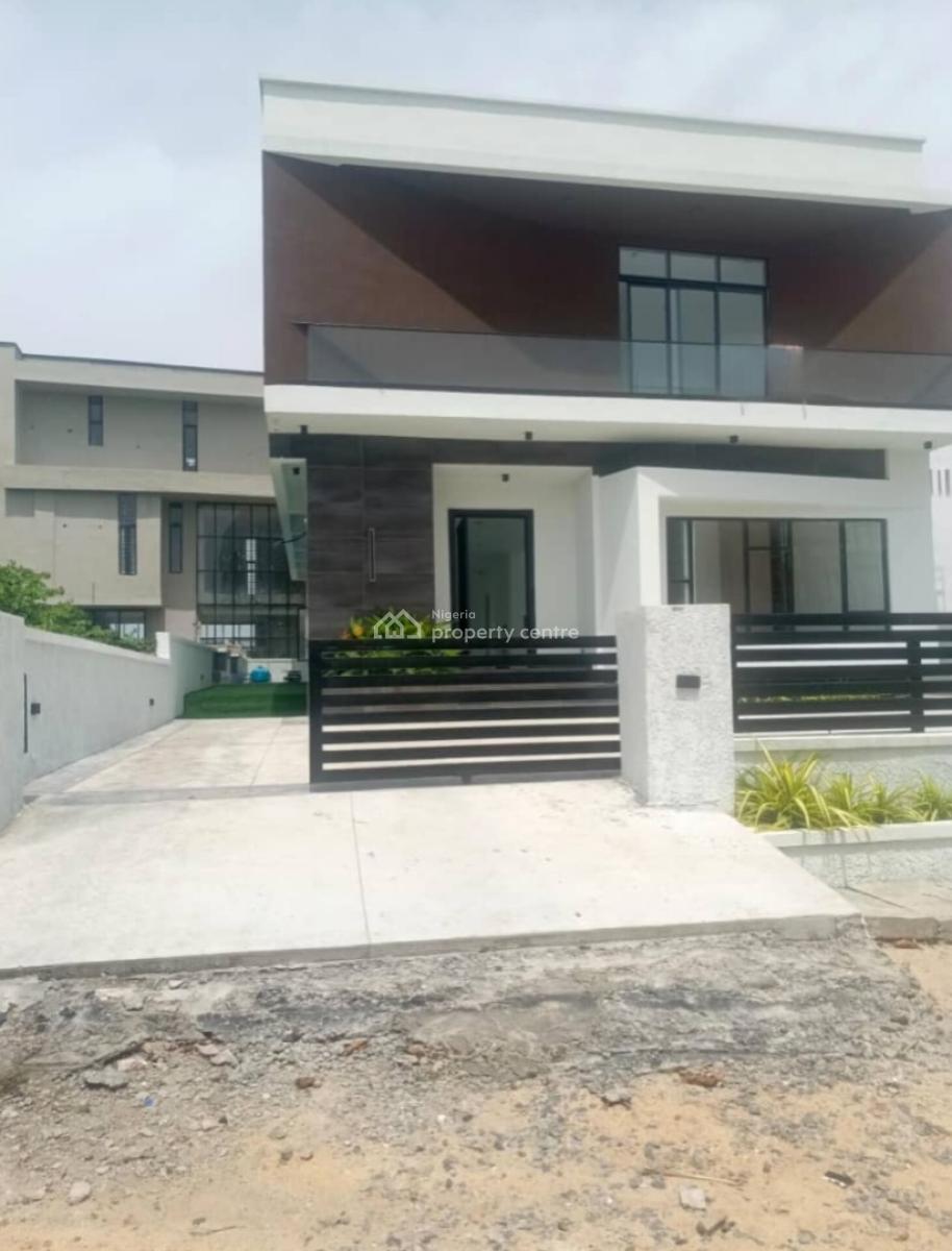 Stunning Newly 5bedroom Fully Detached Duplex + Bq in a Secure Estate, Lekki County Ikota, Lekki, Lagos, Detached Duplex for Sale