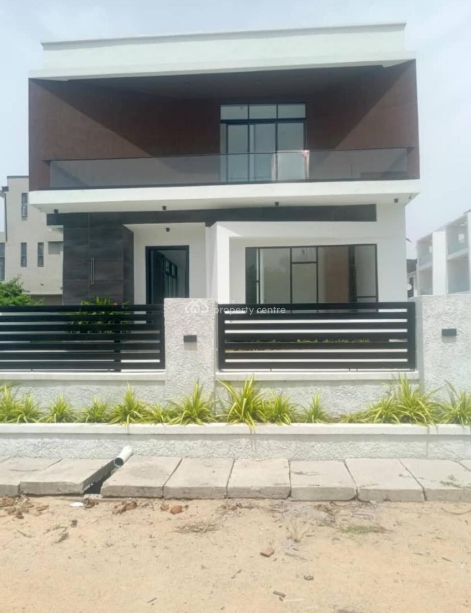 Stunning Newly 5bedroom Fully Detached Duplex + Bq in a Secure Estate, Lekki County Ikota, Lekki, Lagos, Detached Duplex for Sale