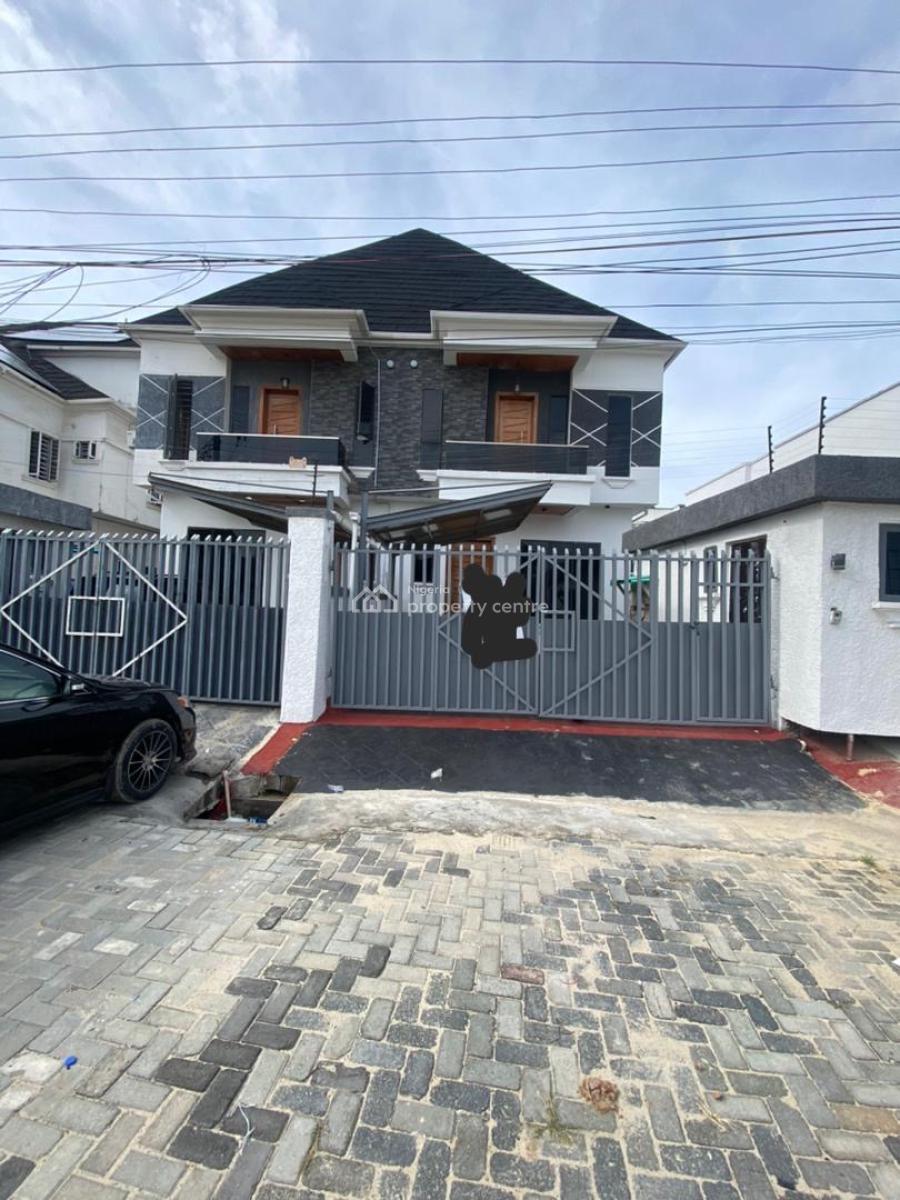 Spacious 4 Bedrooms Semi Detached Duplex with a Room Bq, Orchid Road -gated Estate, Lekki Phase 2, Lekki, Lagos, Semi-detached Duplex for Rent