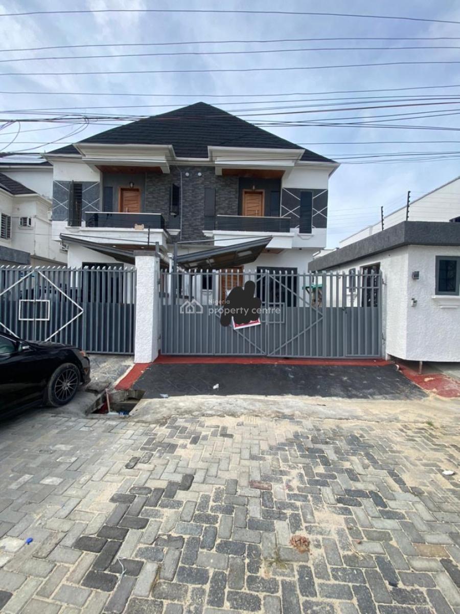 Spacious 4 Bedrooms Semi Detached Duplex with a Room Bq, Orchid Road -gated Estate, Lekki Phase 2, Lekki, Lagos, Semi-detached Duplex for Rent