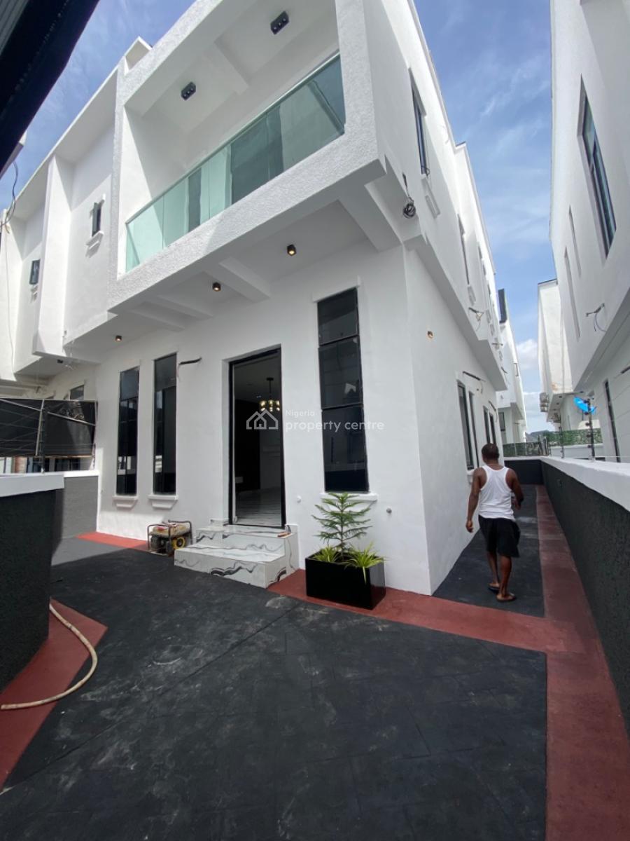 Newly Built 4 Bedrooms Fully Detached Duplex with a Room Bq, Orchid Road Lekki -gated Estate, Lekki Phase 2, Lekki, Lagos, Detached Duplex for Sale