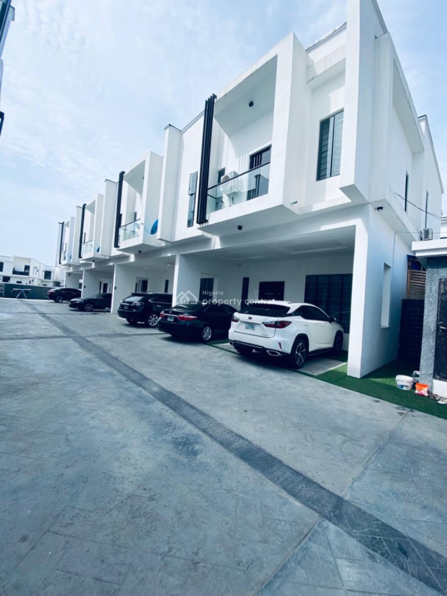 Furnished 4 Bedrooms Terrace Duplex, Orchid Road -gated Estate, Lekki Phase 2, Lekki, Lagos, Terraced Duplex for Rent