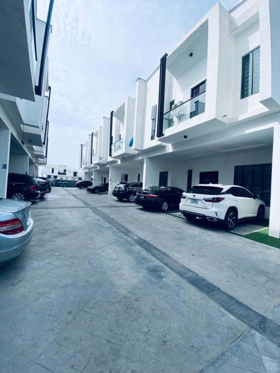 Furnished 4 Bedrooms Terrace Duplex, Orchid Road -gated Estate, Lekki Phase 2, Lekki, Lagos, Terraced Duplex for Rent