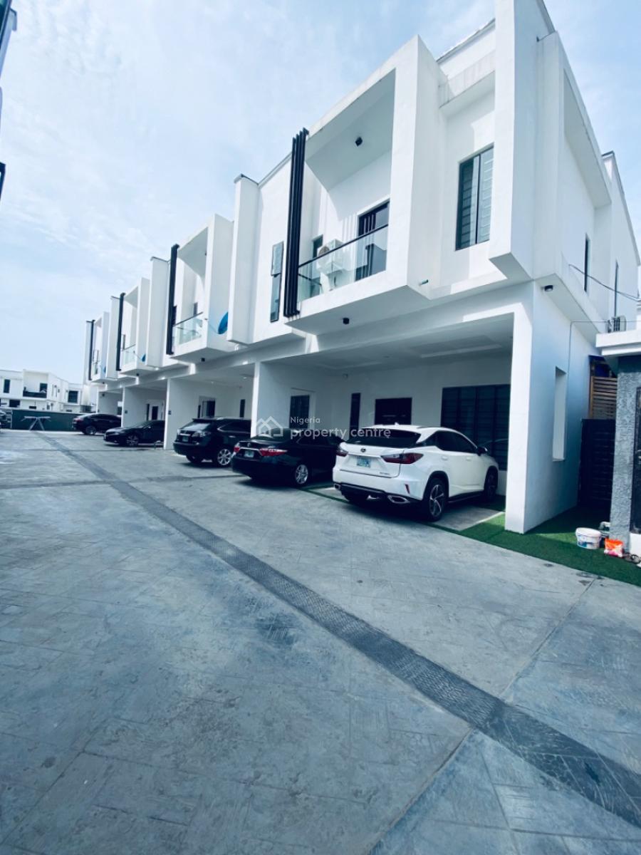 Furnished 4 Bedrooms Terrace Duplex, Orchid Road -gated Estate, Lekki Phase 2, Lekki, Lagos, Terraced Duplex for Rent