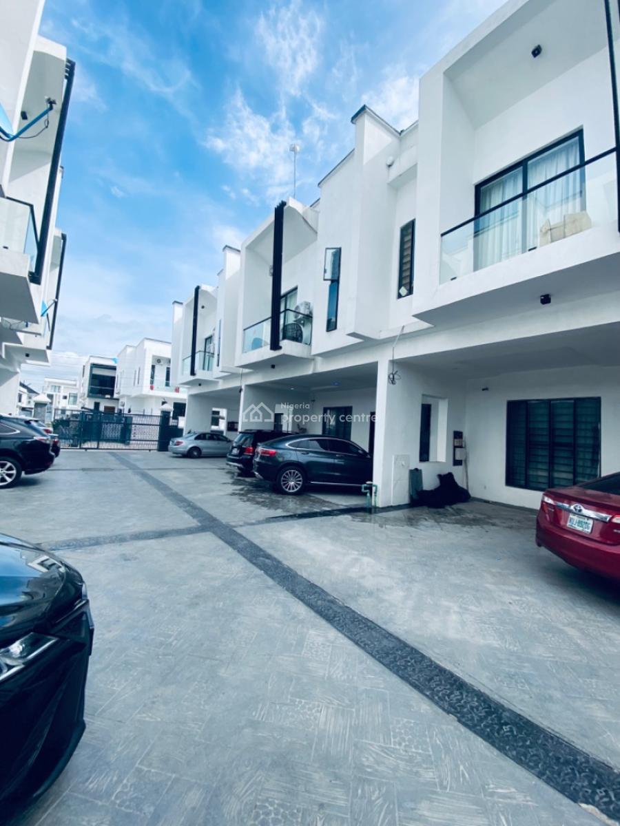 Furnished 4 Bedrooms Terrace Duplex, Orchid Road -gated Estate, Lekki Phase 2, Lekki, Lagos, Terraced Duplex for Rent