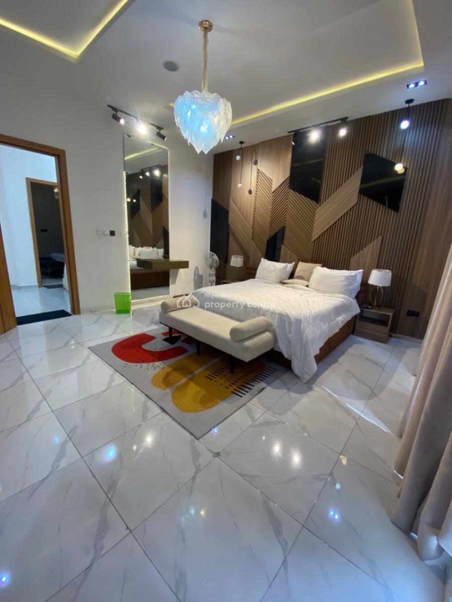 Furnished 4 Bedrooms Terrace Duplex, Orchid Road -gated Estate, Lekki Phase 2, Lekki, Lagos, Terraced Duplex for Rent