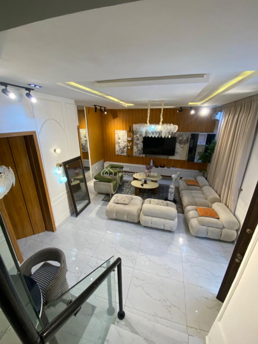 Furnished 4 Bedrooms Terrace Duplex, Orchid Road -gated Estate, Lekki Phase 2, Lekki, Lagos, Terraced Duplex for Rent