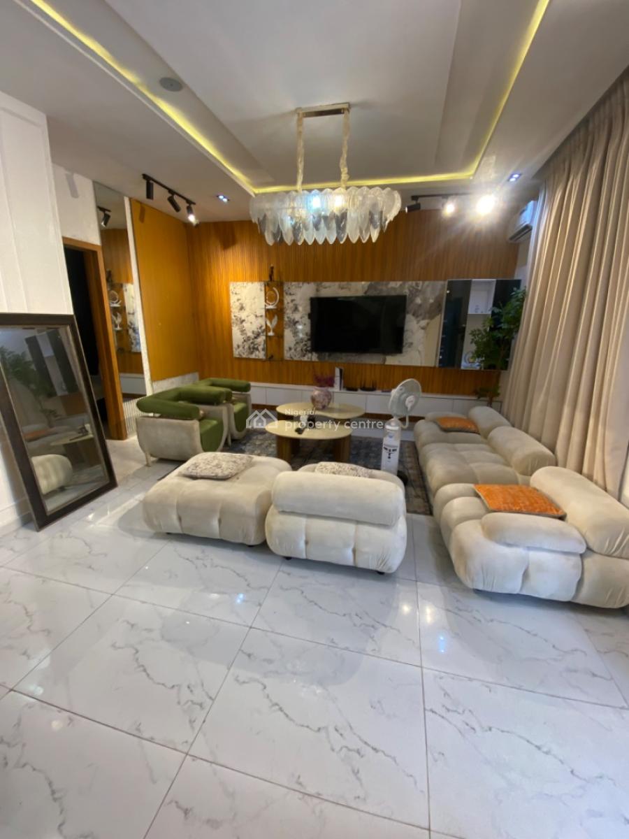 Furnished 4 Bedrooms Terrace Duplex, Orchid Road -gated Estate, Lekki Phase 2, Lekki, Lagos, Terraced Duplex for Rent