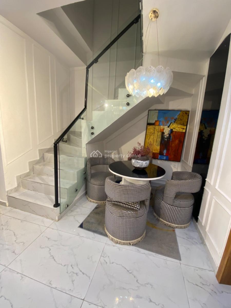 Furnished 4 Bedrooms Terrace Duplex, Orchid Road -gated Estate, Lekki Phase 2, Lekki, Lagos, Terraced Duplex for Rent