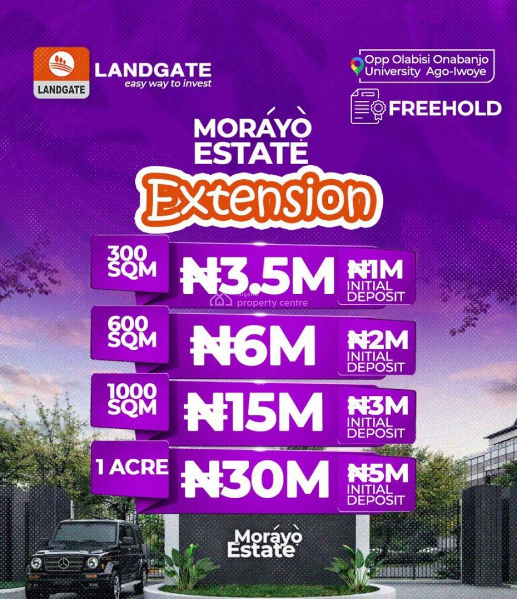 Freehold, Morayo, Ijebu East, Ogun, Commercial Land for Sale