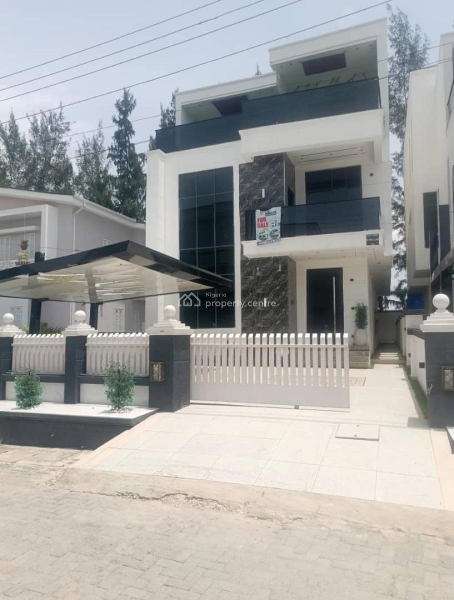 Exquisite Newly 5bedroom Fully Detached Duplex Bq in a Secure Estate, Lekki County Ikota, Lekki, Lagos, Detached Duplex for Sale