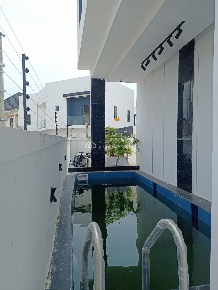 Newly Built and Luxury Finished 5 Bedroom Detached Duplex with Pool, Ikota Villa Estate, Lekki Phase 2, Lekki, Lagos, Detached Duplex for Sale