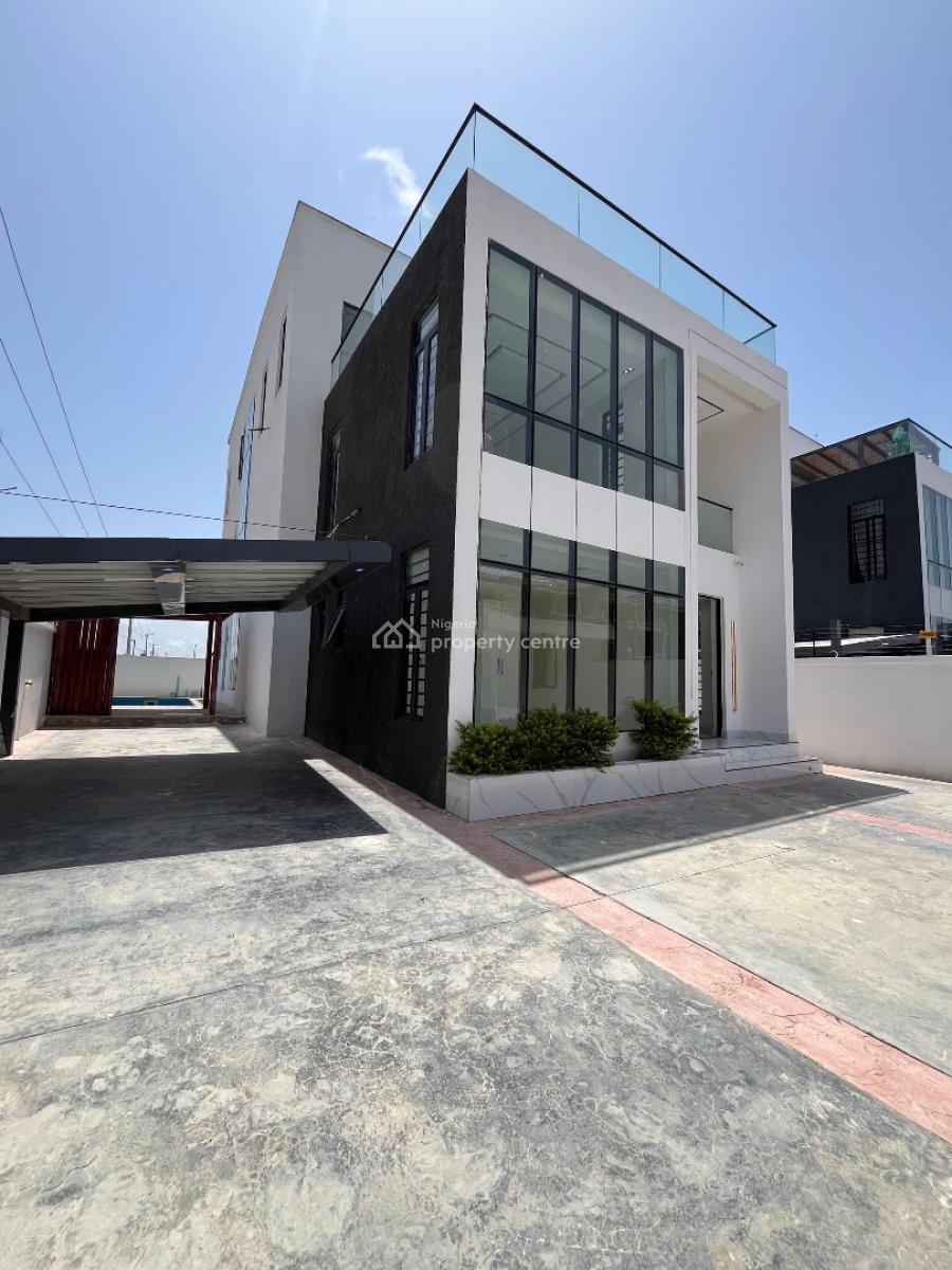 5 Bedroom with Pool, Lekki Phase 1, Lekki, Lagos, Detached Duplex for Sale