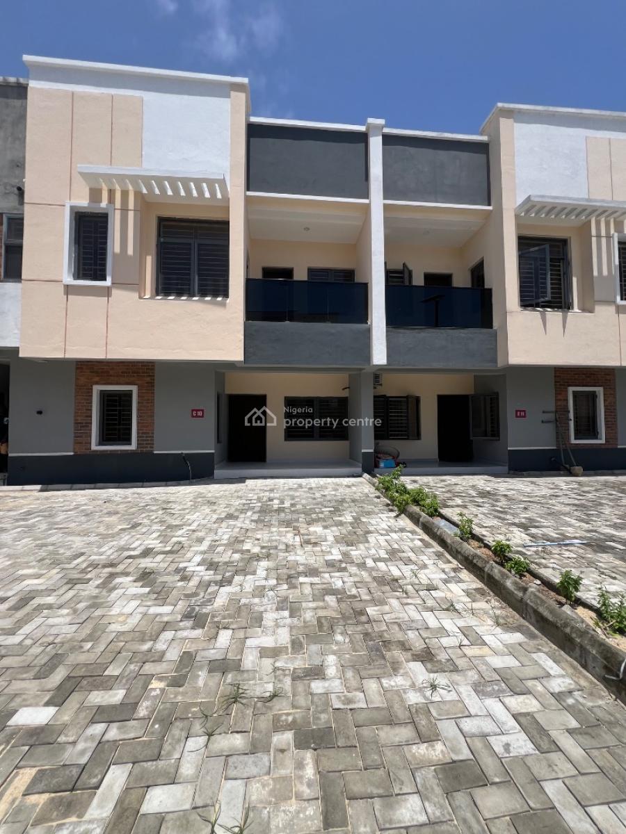 Newly Built 4bedroom Terrace Duplex, Lekki Conservatives Road, Lekki, Lagos, Terraced Duplex for Rent