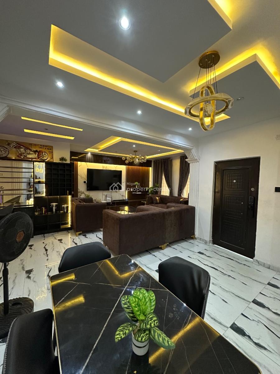 Exclusively Designed 4 Bedroom, Oakland Estate, Sangotedo, Ajah, Lagos, Semi-detached Duplex Short Let