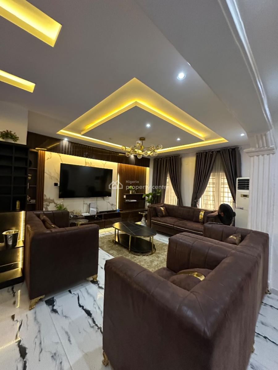 Exclusively Designed 4 Bedroom, Oakland Estate, Sangotedo, Ajah, Lagos, Semi-detached Duplex Short Let