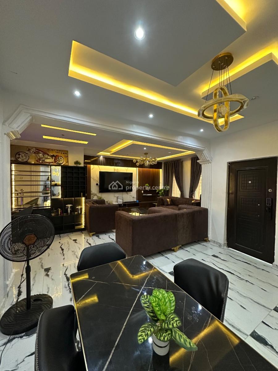 Exclusively Designed 4 Bedroom, Oakland Estate, Sangotedo, Ajah, Lagos, Semi-detached Duplex Short Let