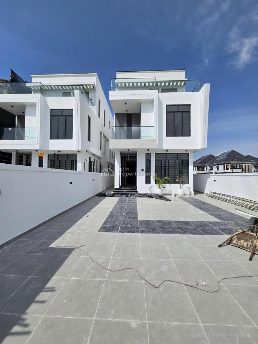 Stunning 5 Bedroom Detached Duplex with Pool, Study Room, Rooftop Terrace, Lekki Phase 1, Lekki, Lagos, Detached Duplex for Sale