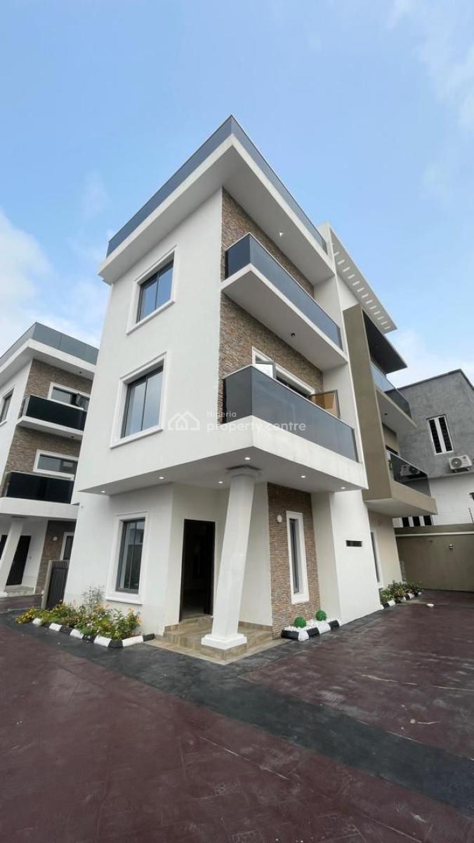4 Bedroom Detached Duplex with Bq, Agungi, Lekki, Lagos, Detached Duplex for Sale
