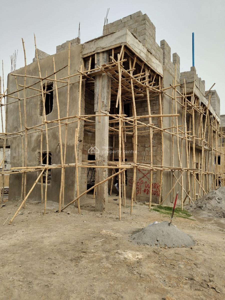 3 Units of 5 Bedroom Detached Houses with a Vacant Land, Off Aminu Sale Road, Katampe Extension, Katampe, Abuja, Detached Duplex for Sale