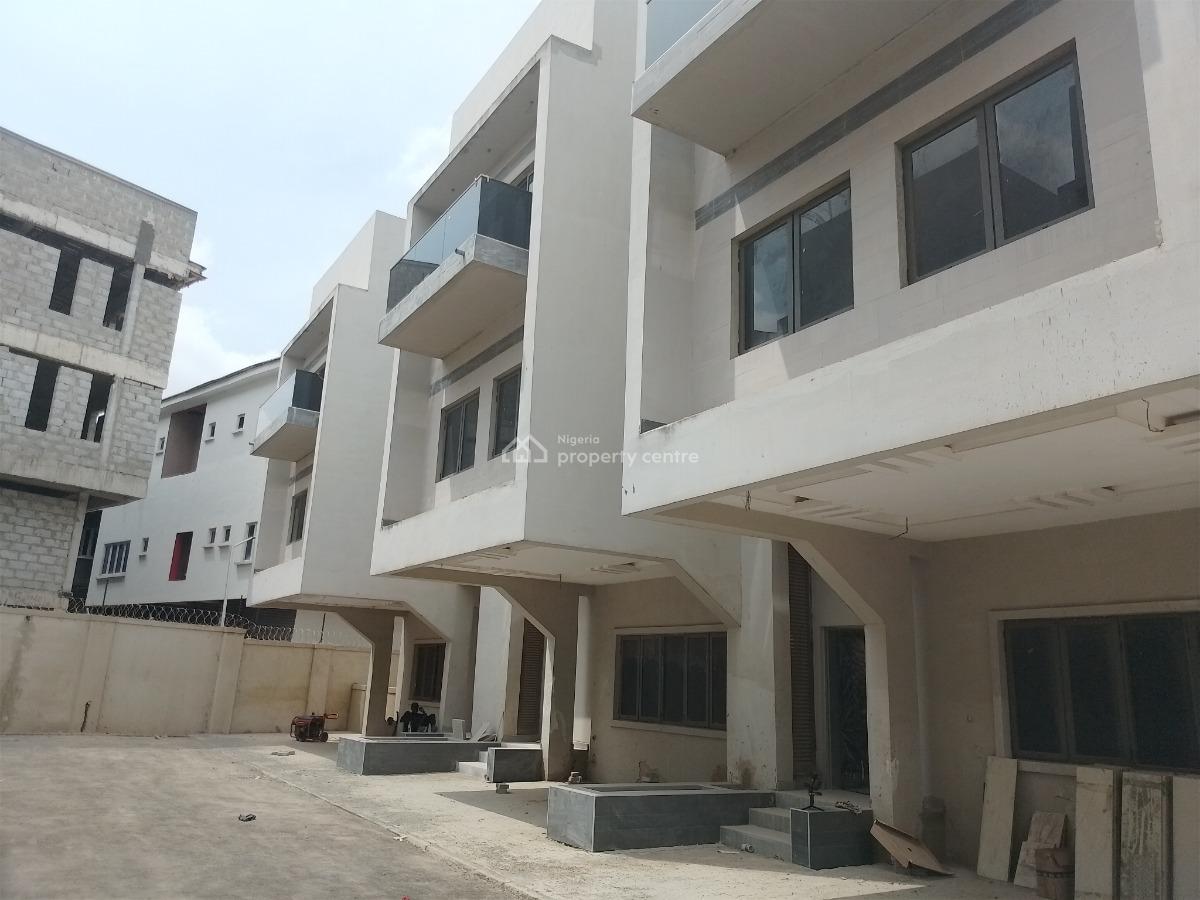 6 Units of 4 Bedroom Terrace Houses, Off Bala Mohammed Way, Behind Hmedix, Guzape District, Abuja, Terraced Duplex for Sale