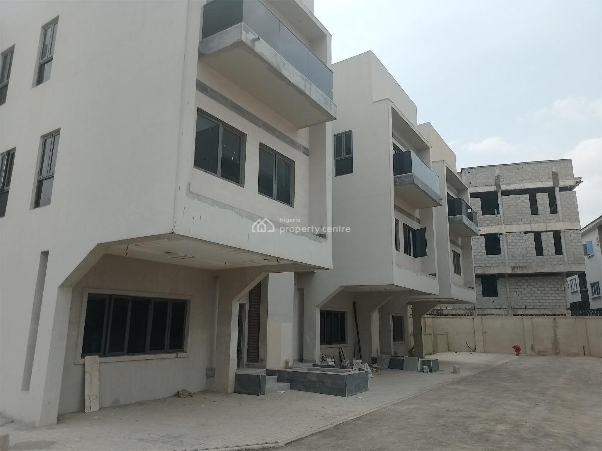 6 Units of 4 Bedroom Terrace Houses, Off Bala Mohammed Way, Behind Hmedix, Guzape District, Abuja, Terraced Duplex for Sale