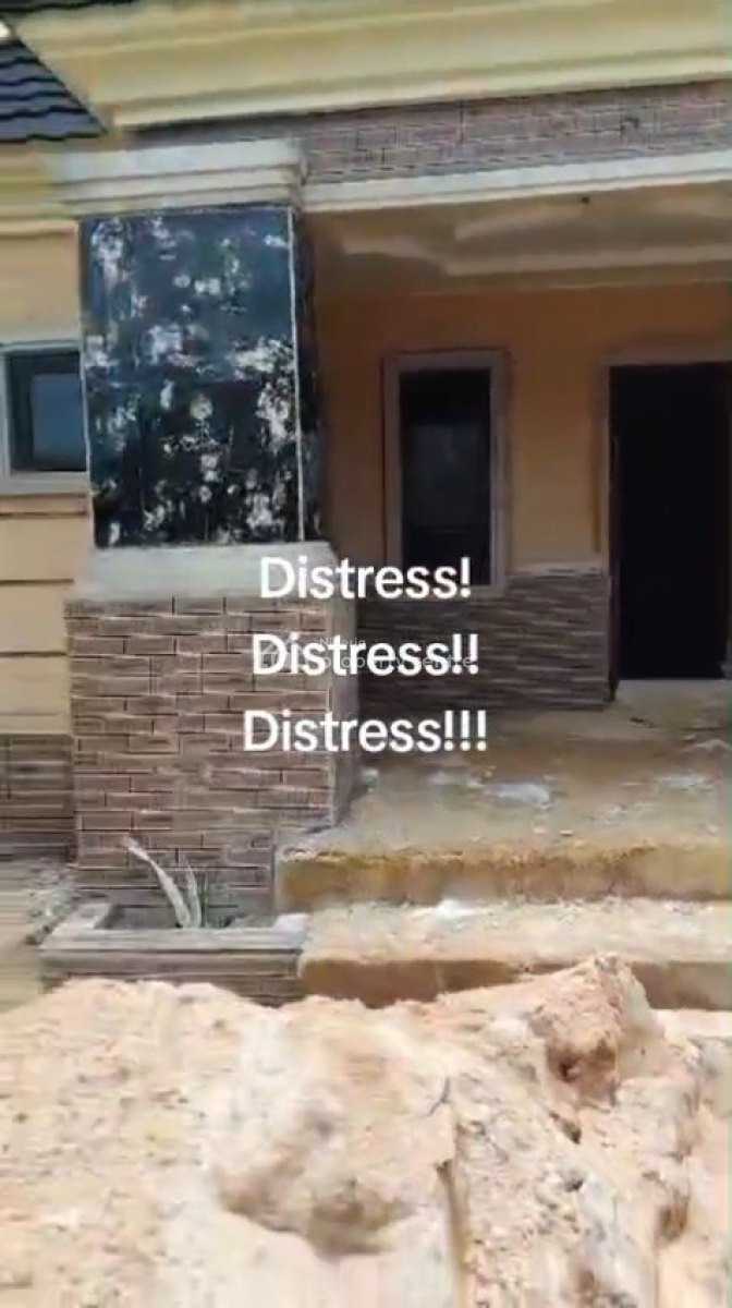 Distress:  95% Completed Standard 4 Bedroom Bungalow, Ekehuan Road, Benin, Oredo, Edo, House for Sale