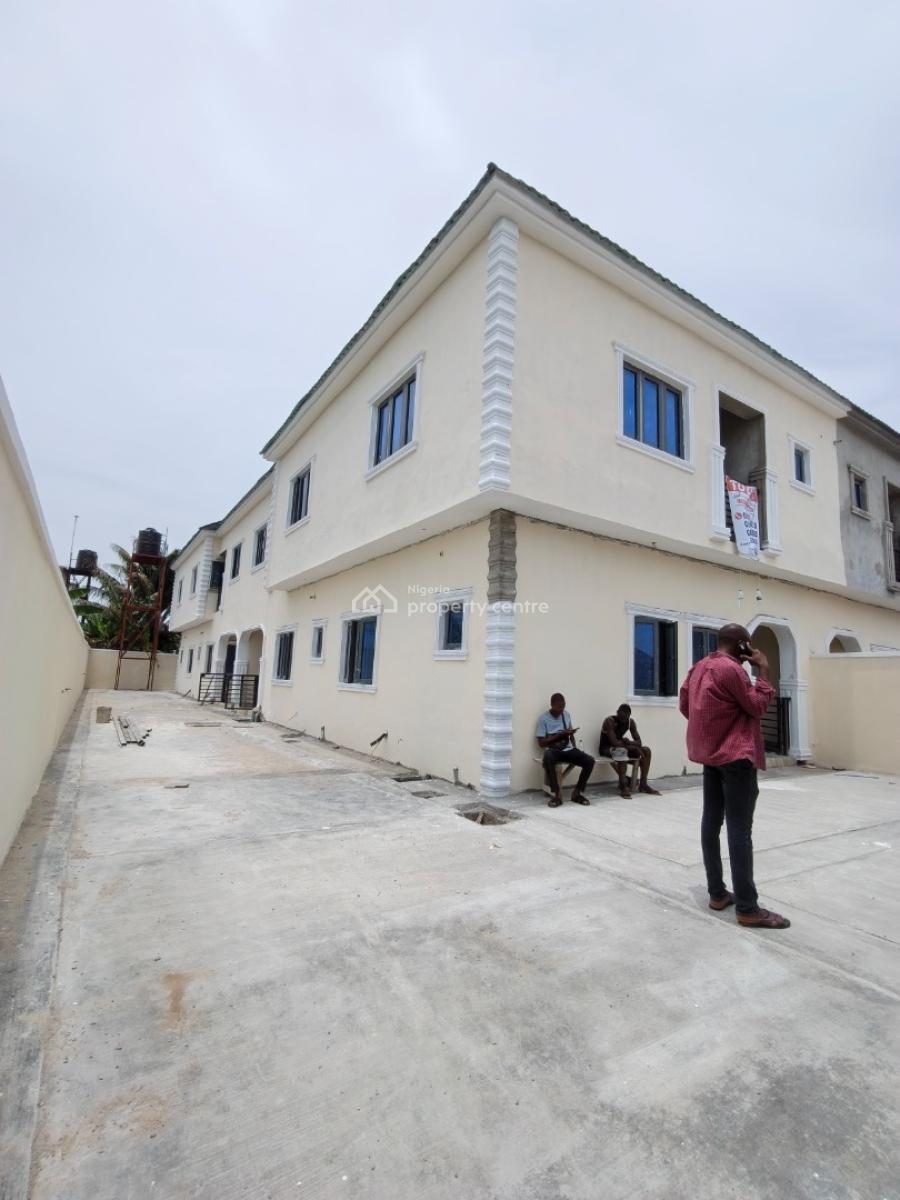 Smart Spacious Newly Built 3 Bedrooms Duplex. Just 2 People in Compoun, in 24/7 Power Supply Estate at Abraham Adesanya Axis, Ajah, Lagos., Ajah, Lagos, Semi-detached Duplex for Rent