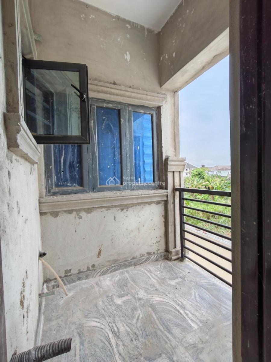 Smart Spacious Newly Built 3 Bedrooms Duplex. Just 2 People in Compoun, in 24/7 Power Supply Estate at Abraham Adesanya Axis, Ajah, Lagos., Ajah, Lagos, Semi-detached Duplex for Rent