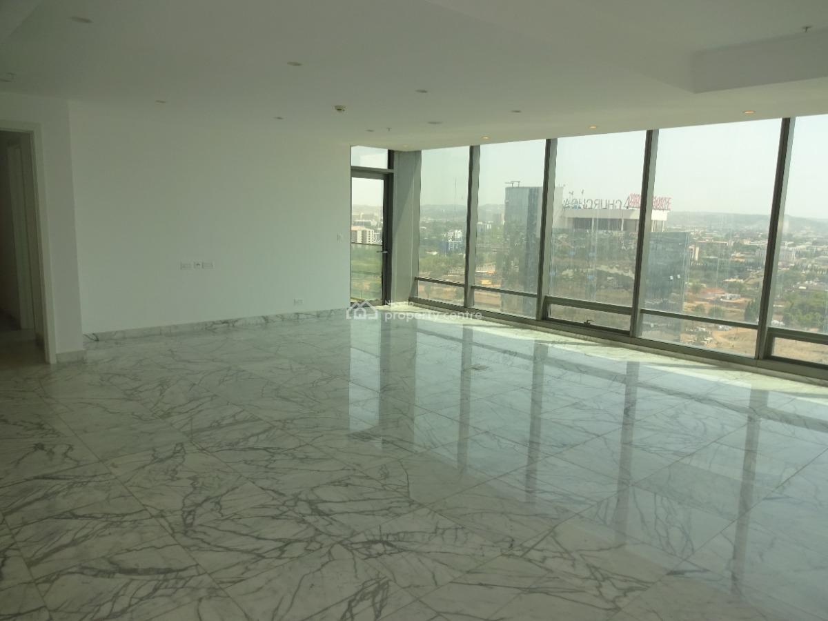 Luxury 3 Bedroom Apartment with 1 Room Boys Quarter, Central Business District, Abuja, Flat / Apartment for Sale