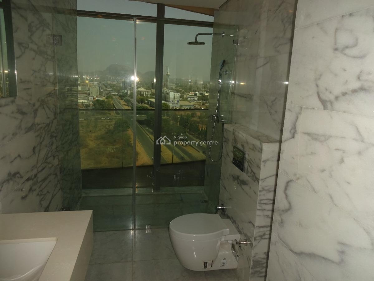 Luxury 3 Bedroom Apartment with 1 Room Boys Quarter, Central Business District, Abuja, Flat / Apartment for Sale