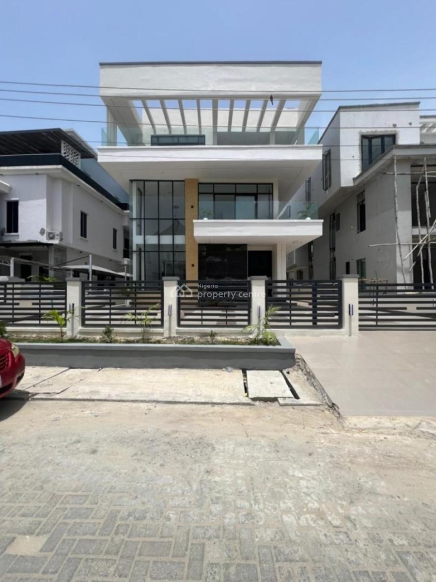 Adorable Newly 5 Bedroom Fully Detached Duplex +pool, Lekki County Ikota, Lekki, Lagos, Detached Duplex for Sale