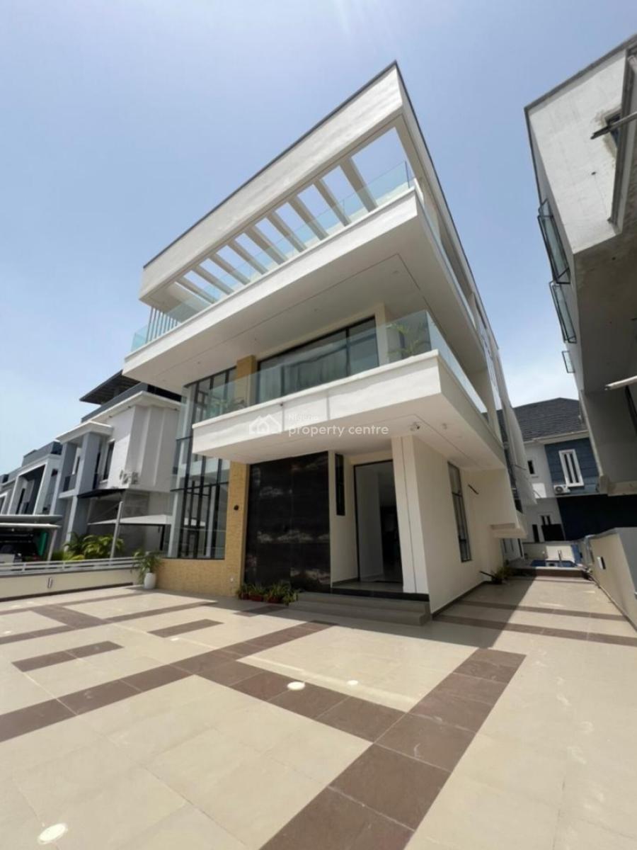 Adorable Newly 5 Bedroom Fully Detached Duplex +pool, Lekki County Ikota, Lekki, Lagos, Detached Duplex for Sale