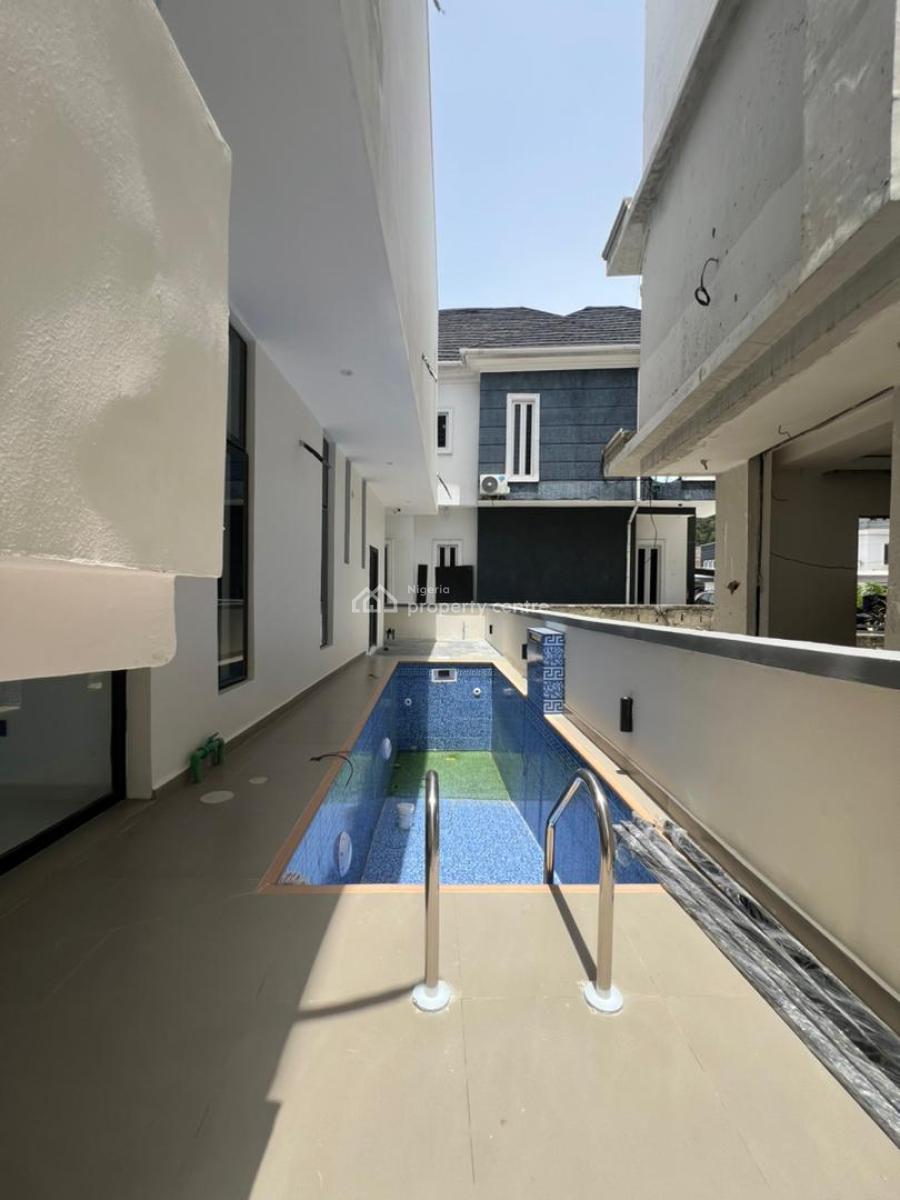 Adorable Newly 5 Bedroom Fully Detached Duplex +pool, Lekki County Ikota, Lekki, Lagos, Detached Duplex for Sale