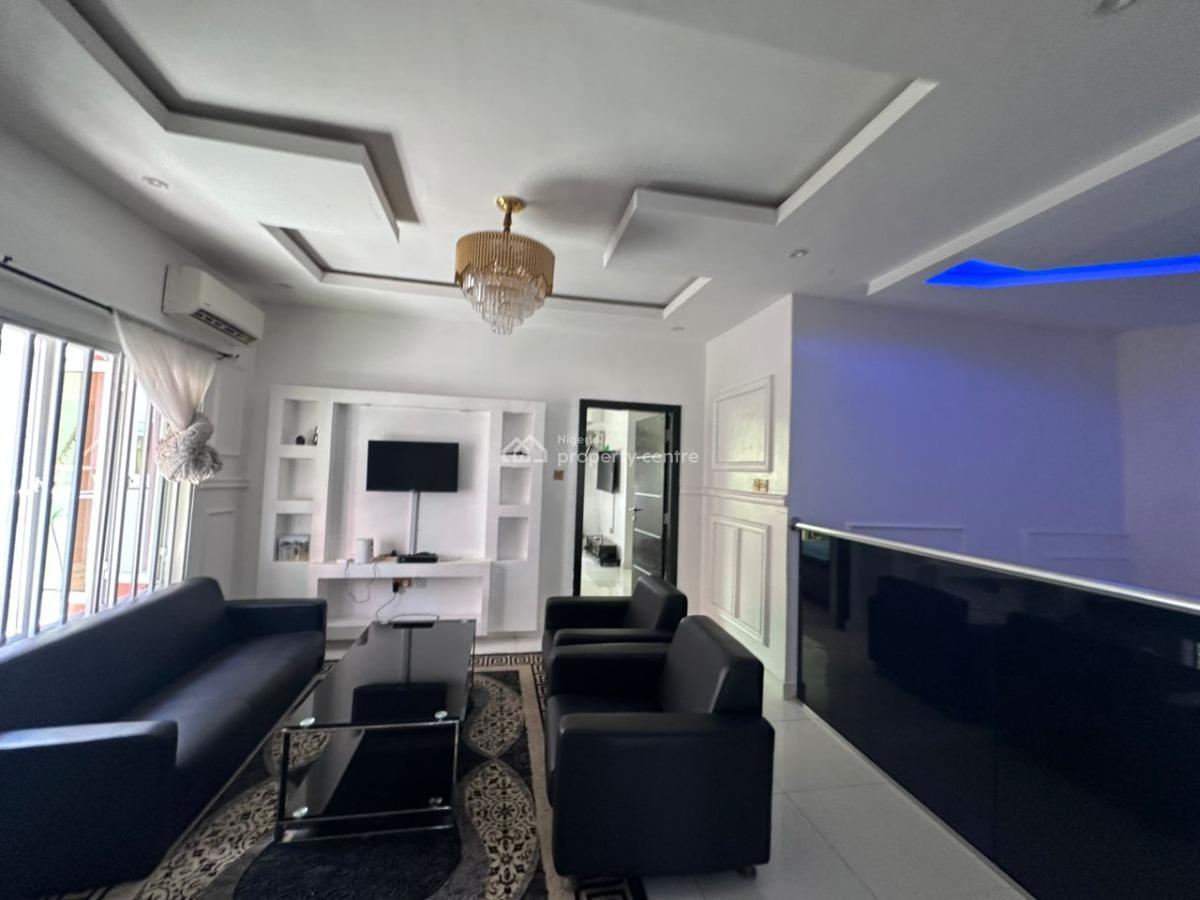 Fully Furnished 4 Bedroom Semi-detached Serviced Duplex with B/q, Horizon 2 Estate Meadow Hall Road By Coastal Road, Ikate, Lekki, Lagos, Semi-detached Duplex for Sale