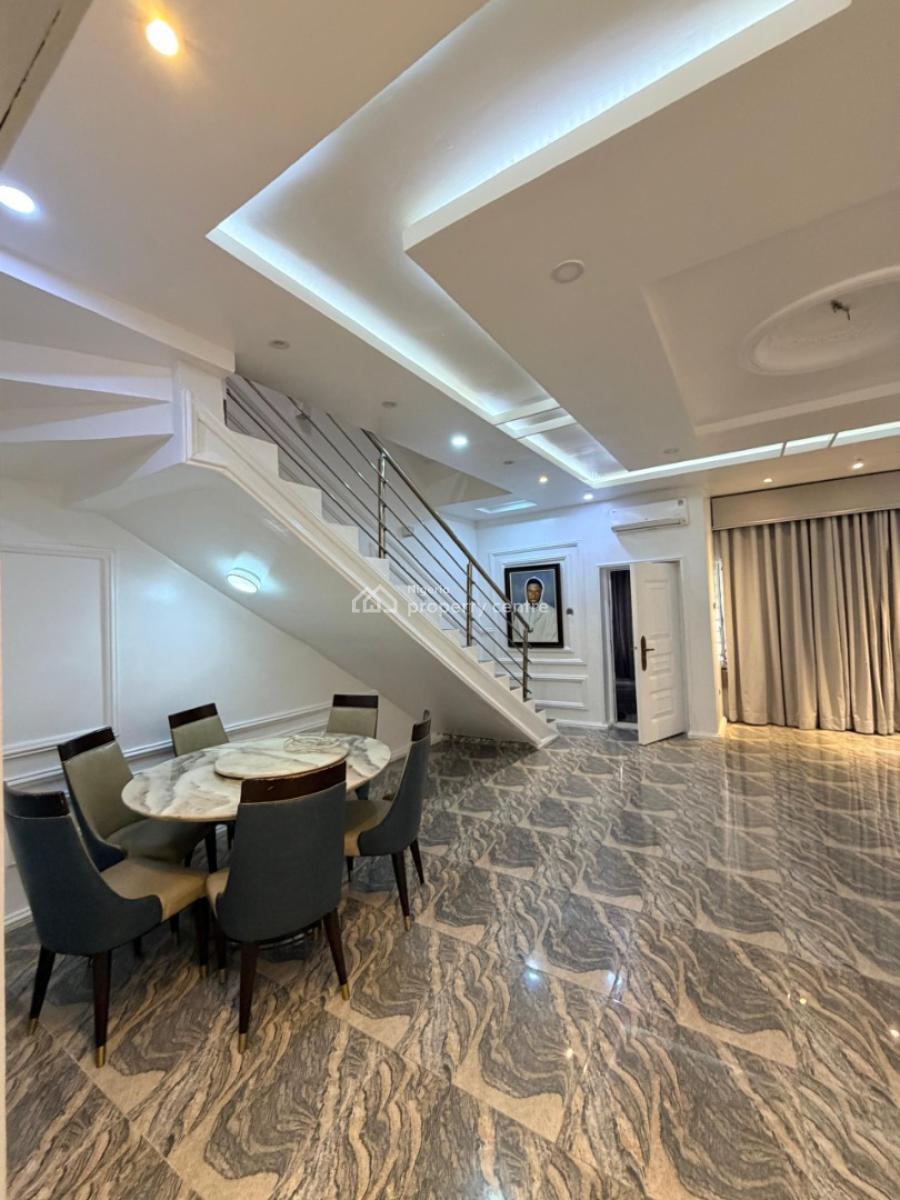 Fully Furnished 4 Bedroom Terraced Duplex, Abraham Adesanya Road, Ajah, Lagos, Terraced Duplex for Rent