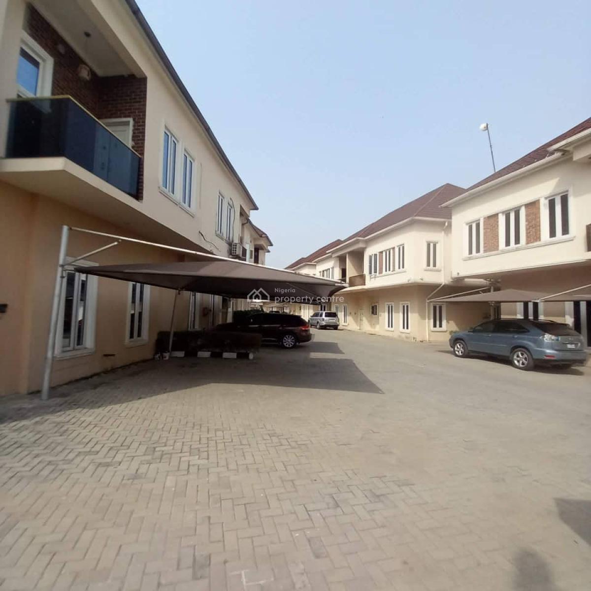 Elegant Newly Built 4 Bedroom Terrace Duplex in a Secure Estate, Lekki County Ikota, Lekki, Lagos, Terraced Duplex for Sale