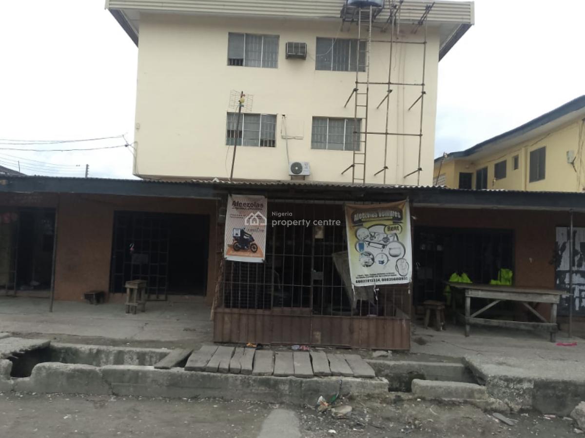 Corner Piece Block of 6 Nos 3 Bedroom Flat with 5 Shops, Orile/iganmu/lagos, Iganmu, Lagos, Block of Flats for Sale