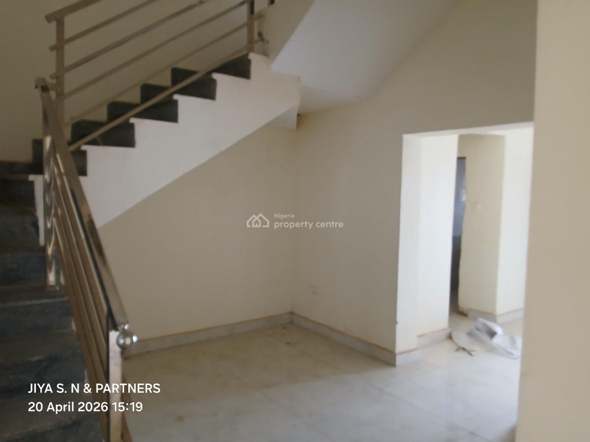Newly Built 4-bedroom Terrace Duplex with Bq and 2 Living Room Will Al, By Games Village, Kaura, Abuja, Terraced Duplex for Sale