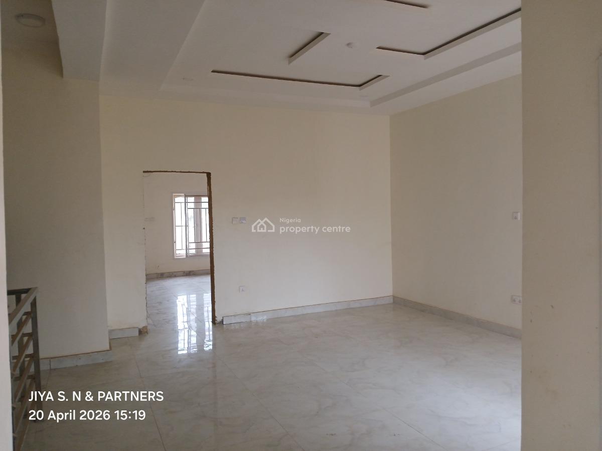 Newly Built 4-bedroom Terrace Duplex with Bq and 2 Living Room Will Al, By Games Village, Kaura, Abuja, Terraced Duplex for Sale