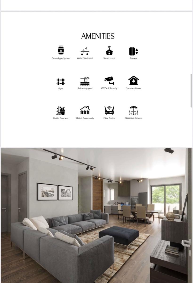 Off-plan 1,2 &3 Bedroom Apartments, Whitesand Road, Noble Close, Lekki, Lagos, Flat / Apartment for Sale