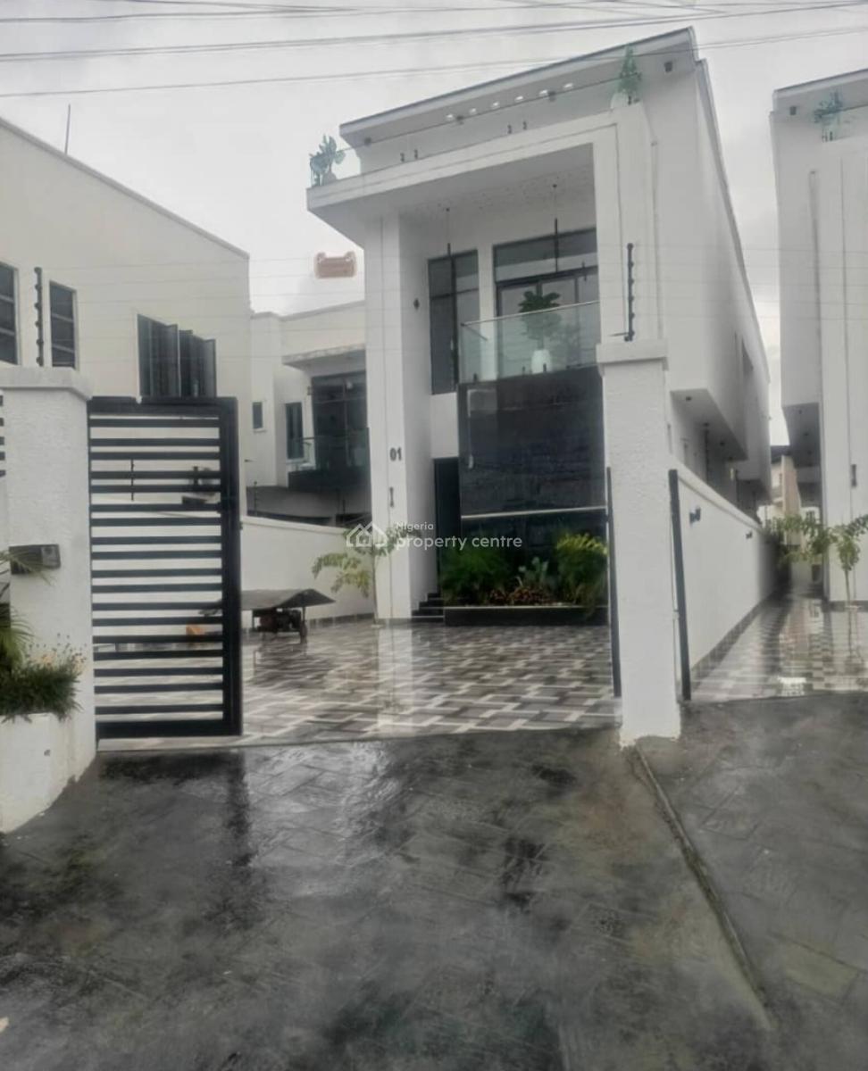 Stunning Newly 5 Bedroom Fully Detached Duplex + Bq, Orchid, Lekki, Lagos, Detached Duplex for Sale
