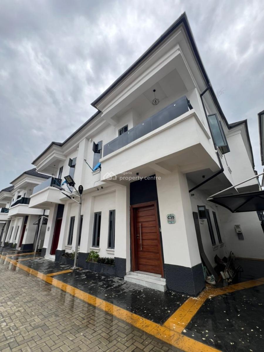 Elegant Newly 4 Bedroom Semi Detached Duplex with Bq, Orchid, Lekki, Lagos, Semi-detached Duplex for Sale