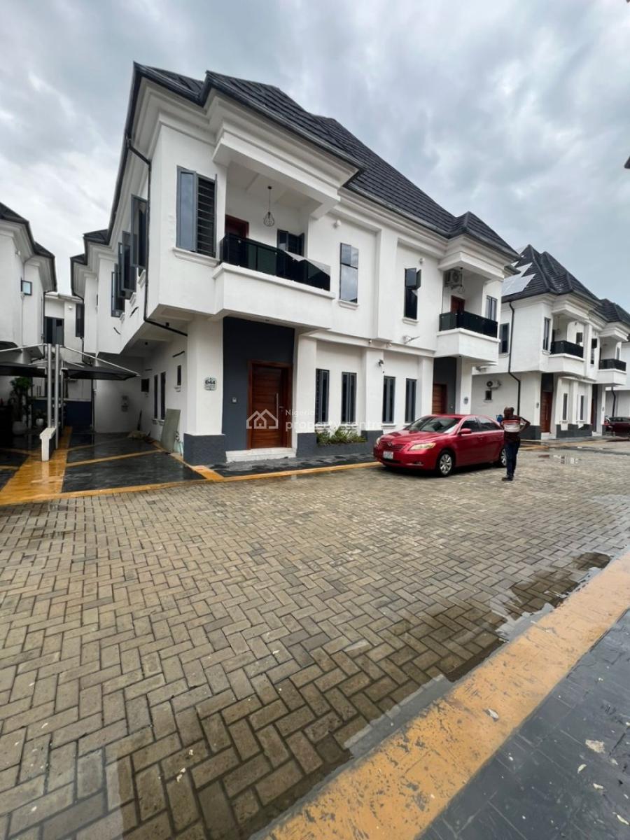 Elegant Newly 4 Bedroom Semi Detached Duplex with Bq, Orchid, Lekki, Lagos, Semi-detached Duplex for Sale